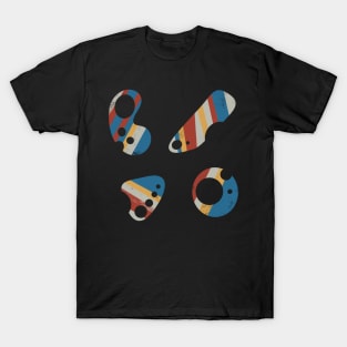 Hole filled shapes T-Shirt